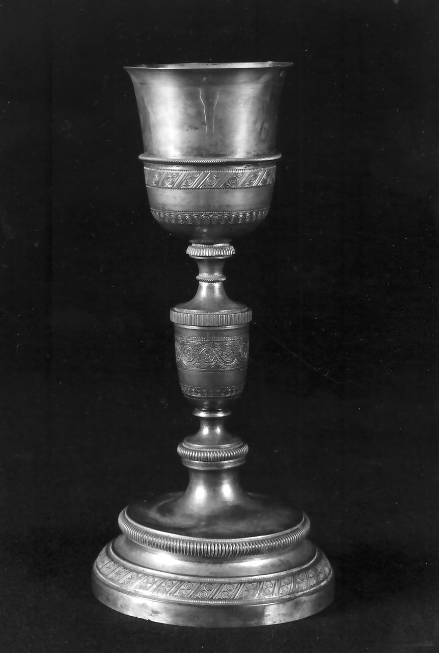 calice, opera isolata - bottega Italia meridionale (sec. XIX)