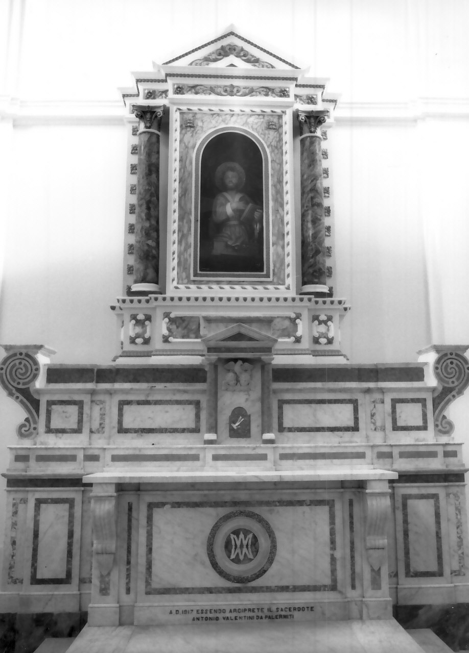 altare maggiore, opera isolata - bottega calabrese (sec. XX)