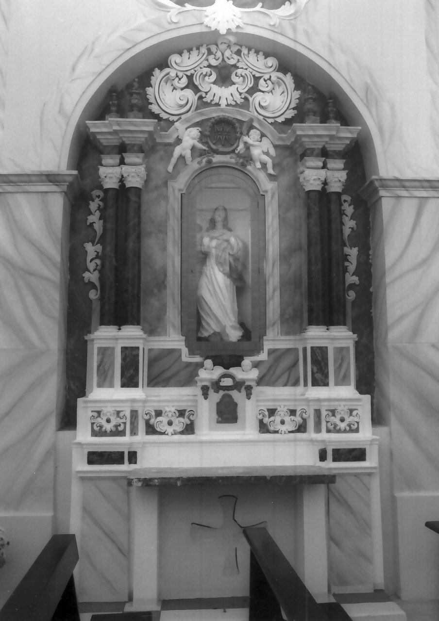 altare, opera isolata - bottega calabrese (fine/inizio secc. XVIII/ XIX)