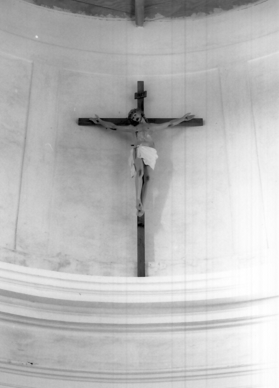 crocifisso, opera isolata - bottega Italia meridionale (inizio sec. XX)