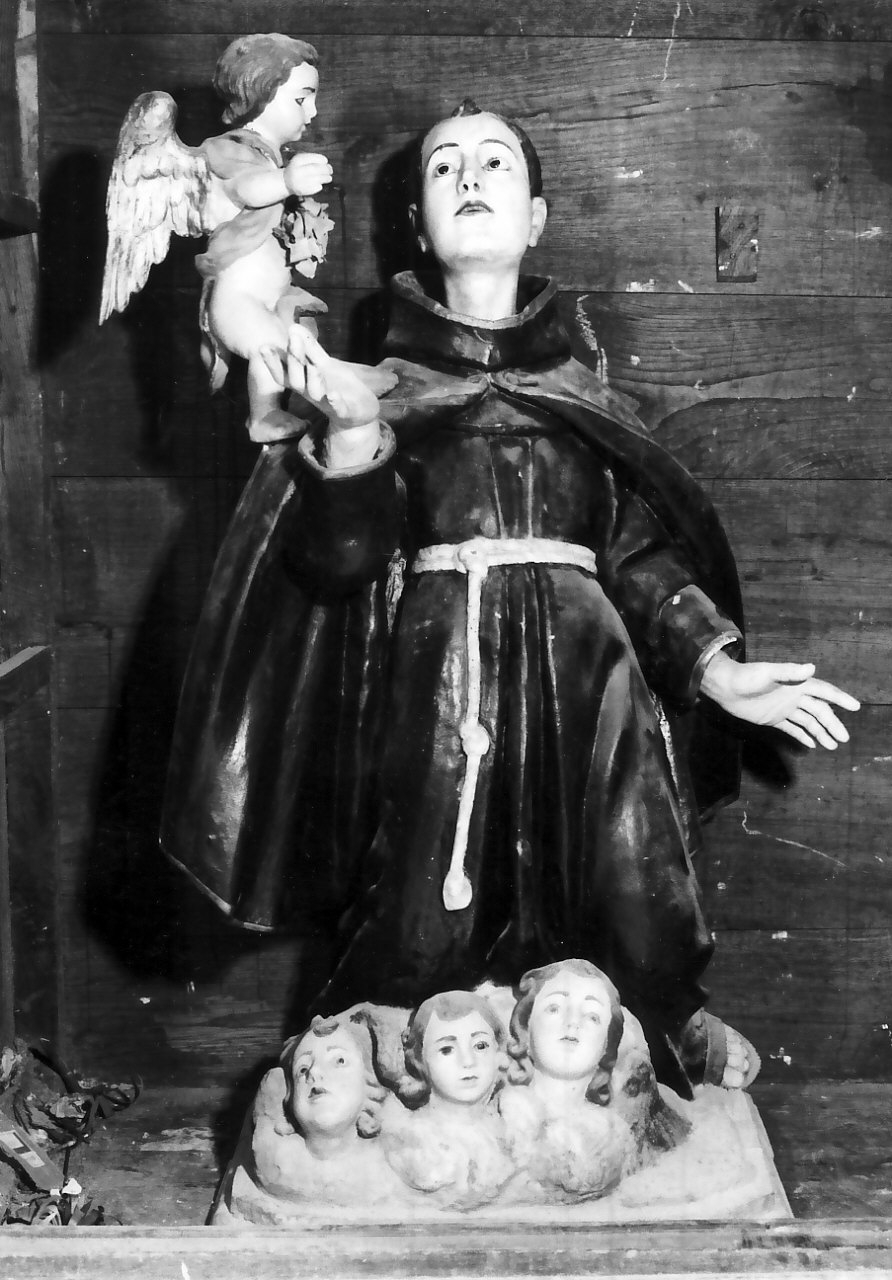 San Pasquale Baylon (statua, opera isolata) - bottega Italia meridionale (fine/inizio secc. XVIII/ XIX)