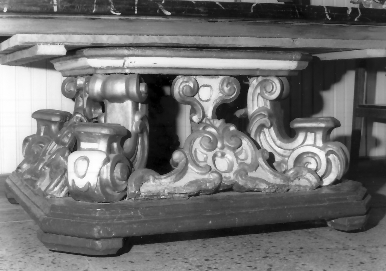 portantina, opera isolata - bottega calabrese (sec. XIX)