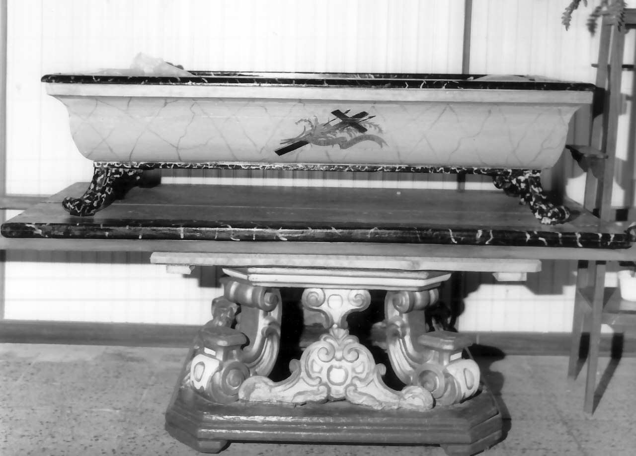 catafalco, opera isolata - bottega calabrese (inizio sec. XX)