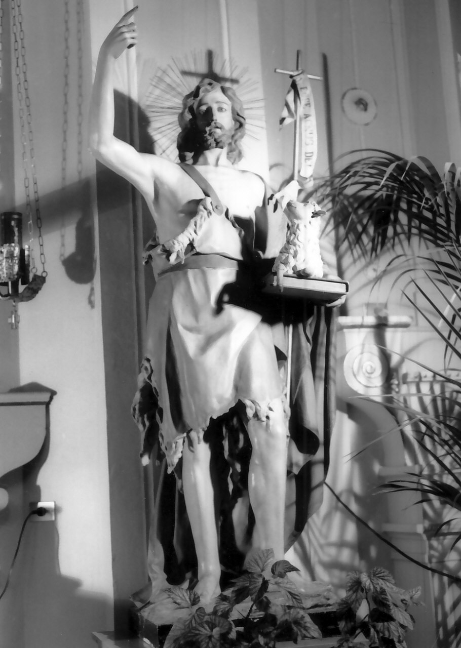 San Giovanni Battista (statua, opera isolata) di Guacci Luigi (inizio sec. XX)