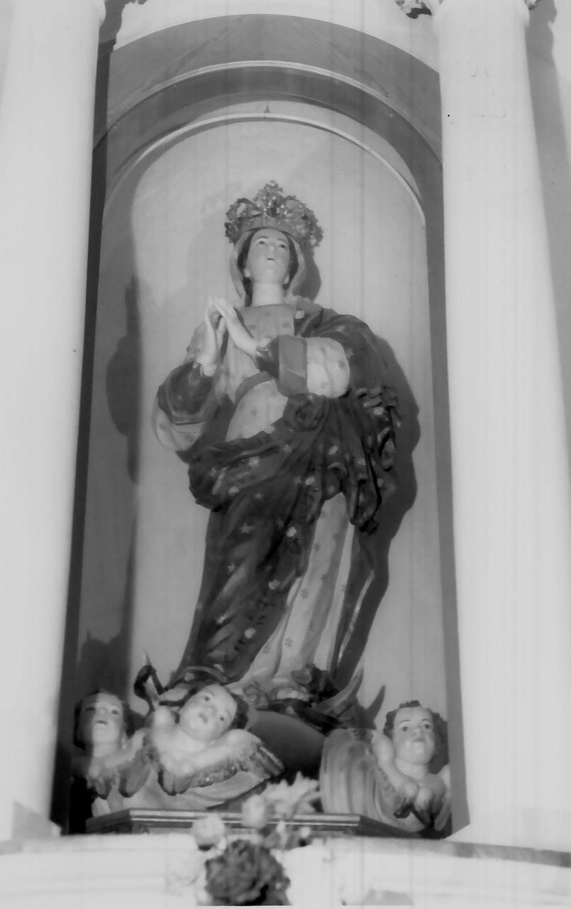 Madonna Immacolata (statua, opera isolata) - bottega Italia meridionale (sec. XVIII)