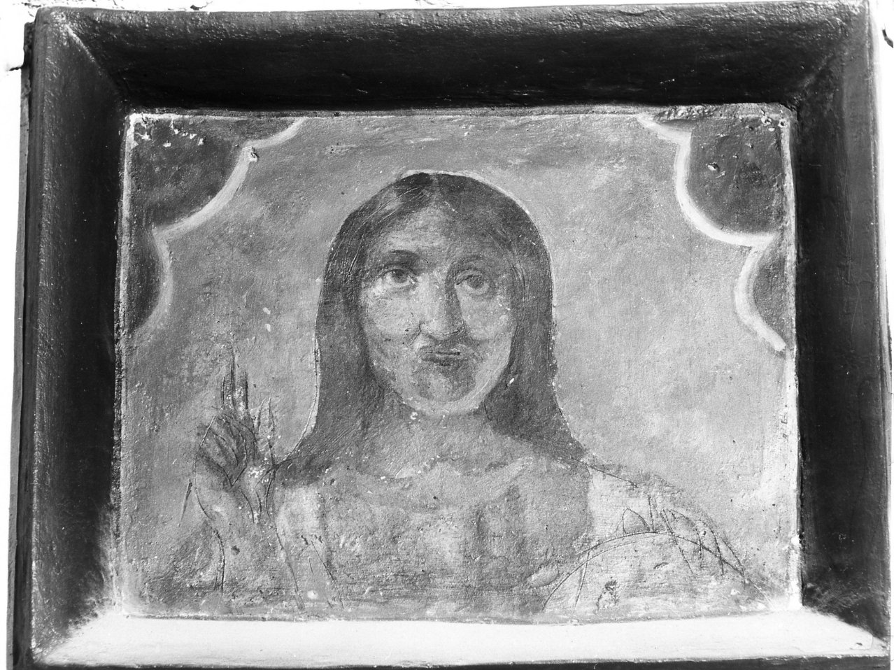 Cristo benedicente (dipinto) - bottega napoletana (seconda metà sec. XVII)
