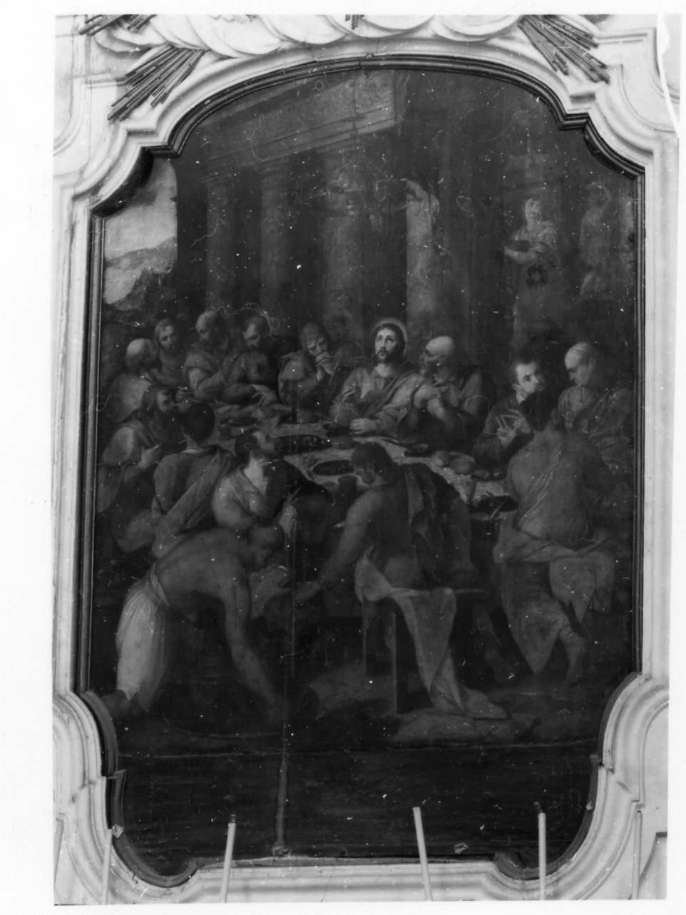 ultima cena (dipinto) di Muziano Girolamo detto Girolamo da Brescia (seconda metà sec. XVII)