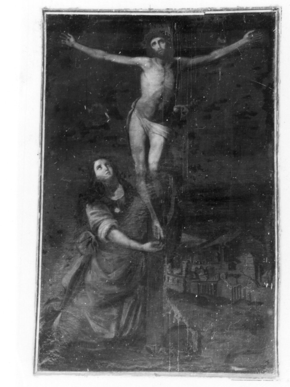 Cristo e Santa Maria Maddalena (dipinto) - ambito napoletano (seconda metà sec. XVII)