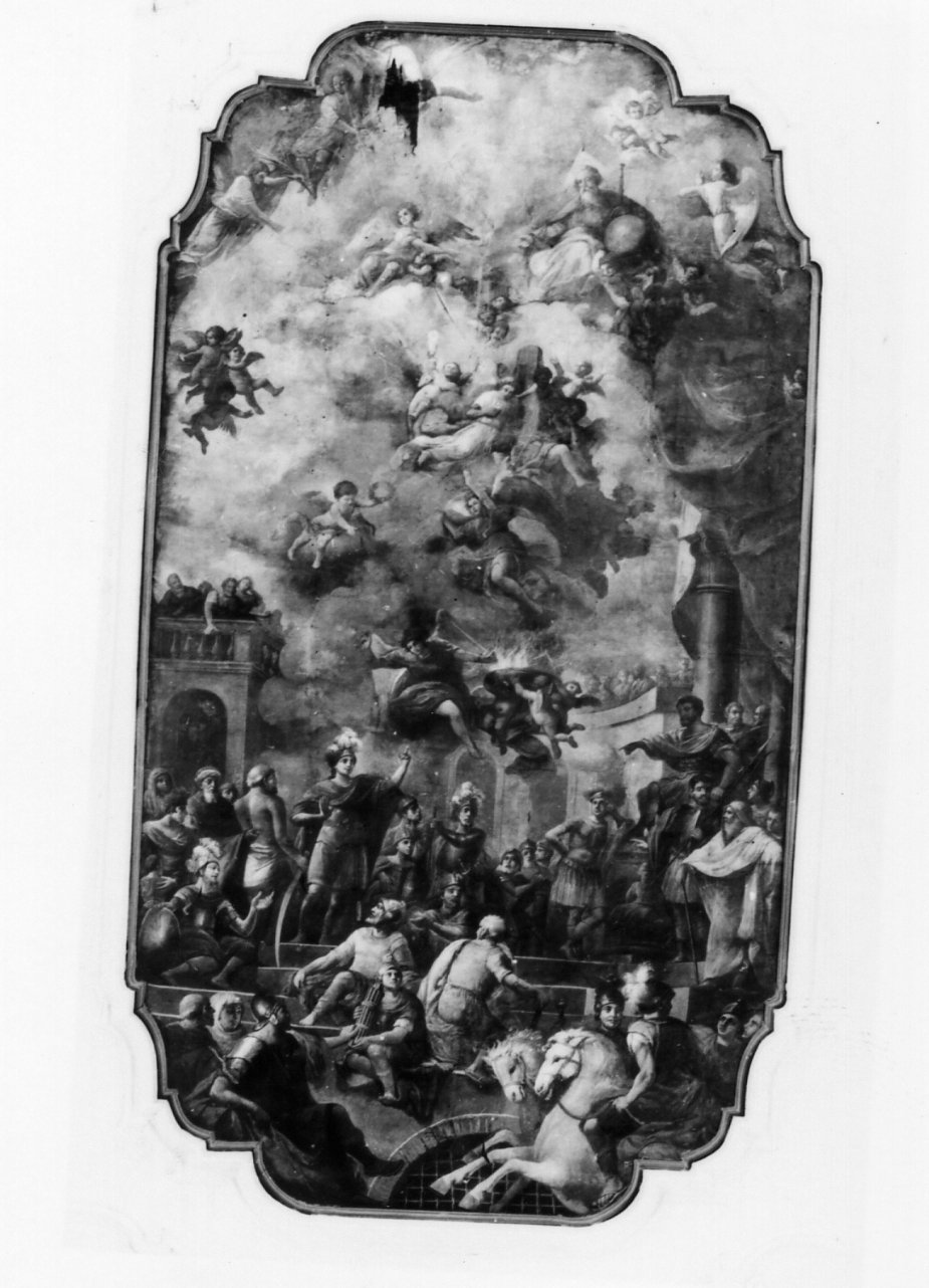 martirio di San Giuliano (dipinto) di Cacciapuoti Nicola (metà sec. XVIII)