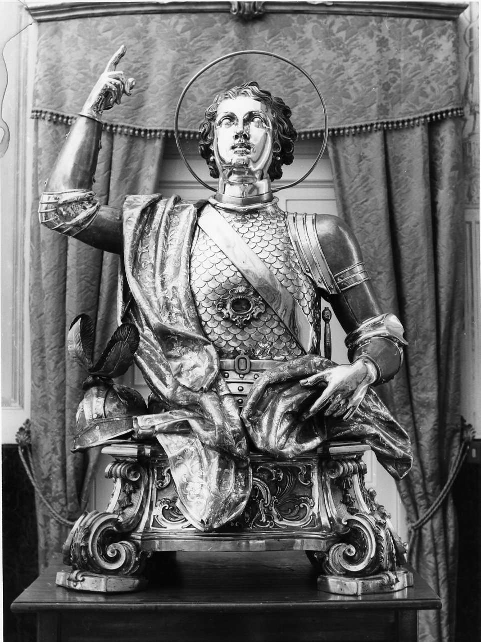 San Giuliano (reliquiario - a busto) - bottega napoletana (metà sec. XVII)