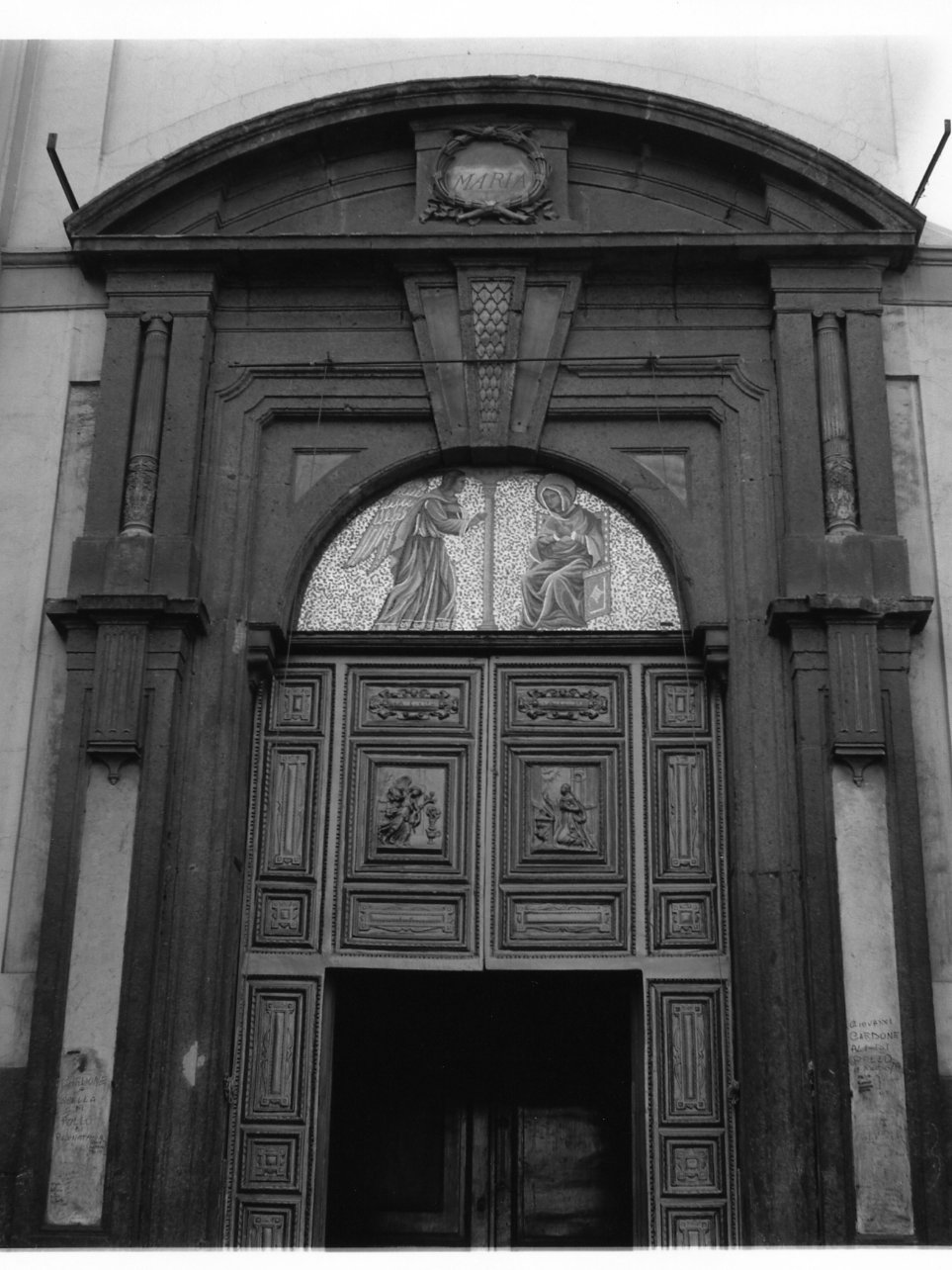 mostra di portale - bottega napoletana (fine sec. XVIII)