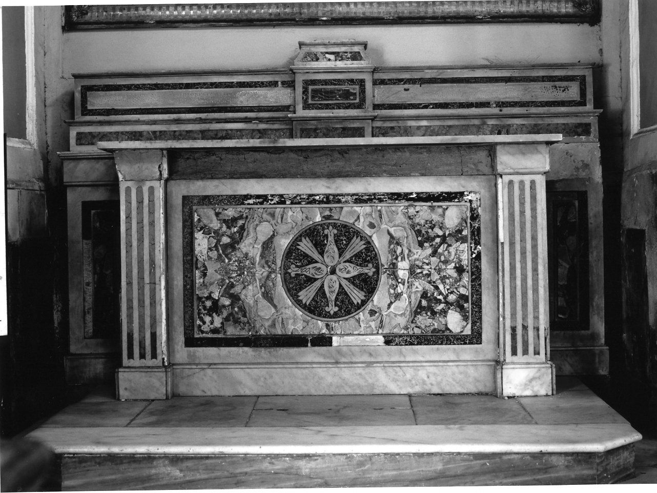 altare - bottega napoletana (primo quarto sec. XIX)