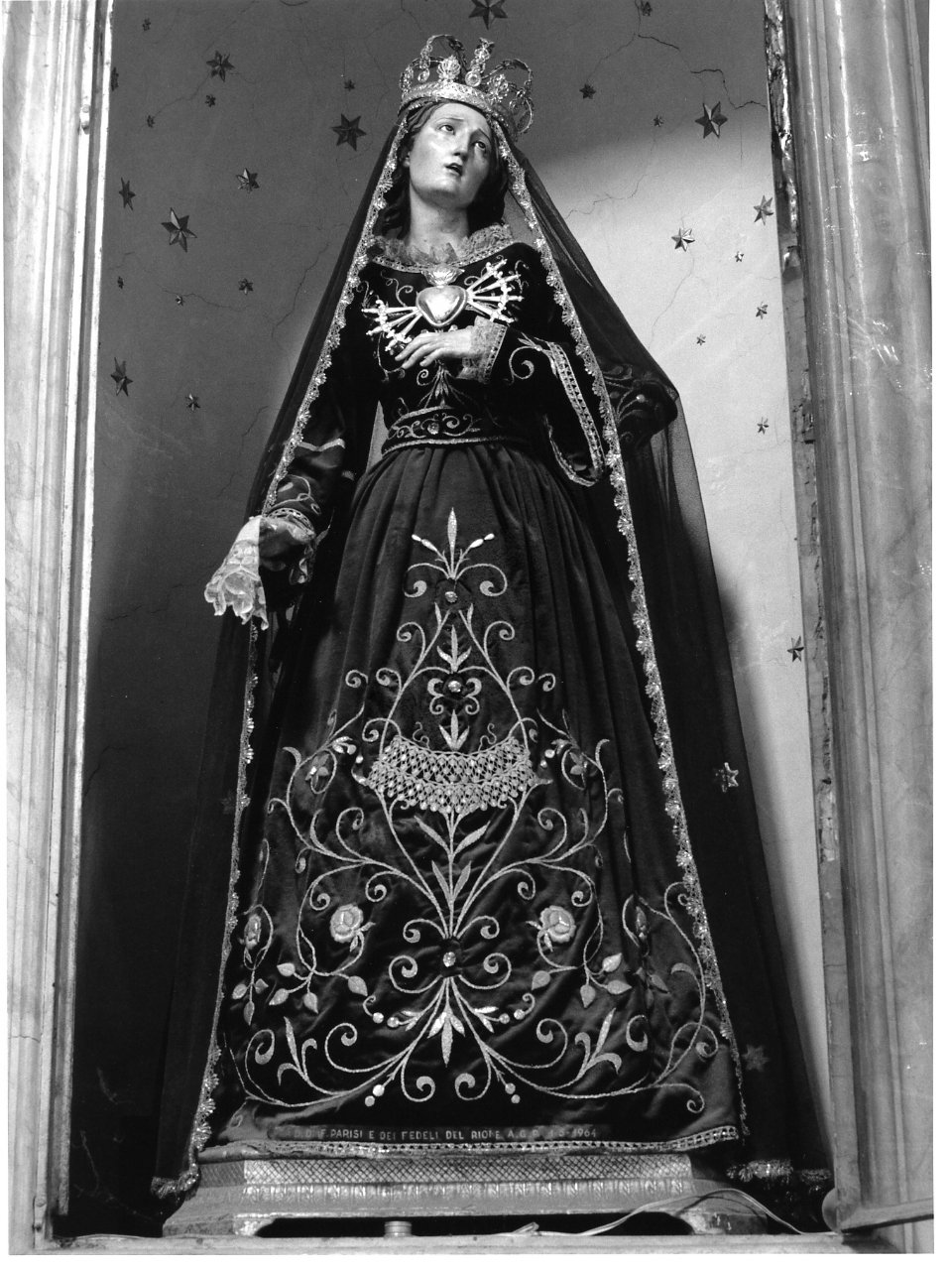 Madonna Addolorata (statua) - bottega napoletana (fine/inizio secc. XVIII/ XIX)