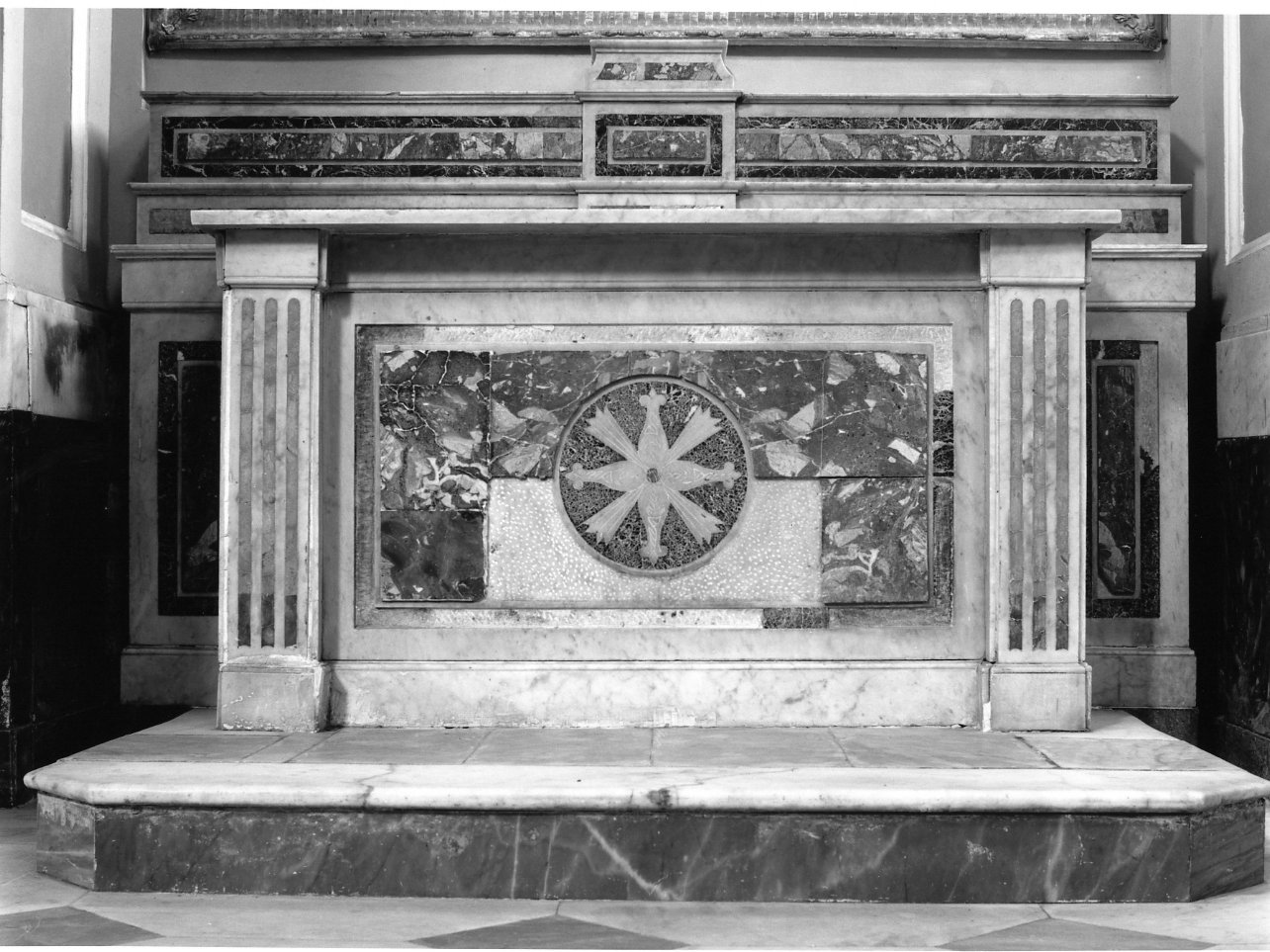 altare - bottega campana (primo quarto sec. XIX)