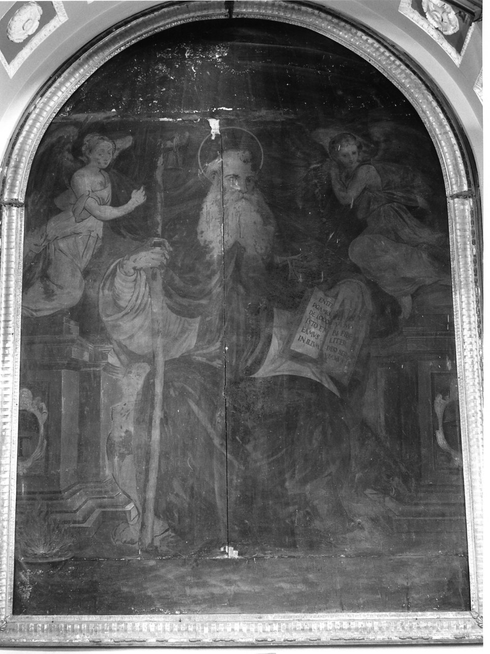 Sant'Antonio Abate (dipinto) di Sabatini Andrea detto Andrea da Salerno (cerchia) (secondo quarto sec. XVI)