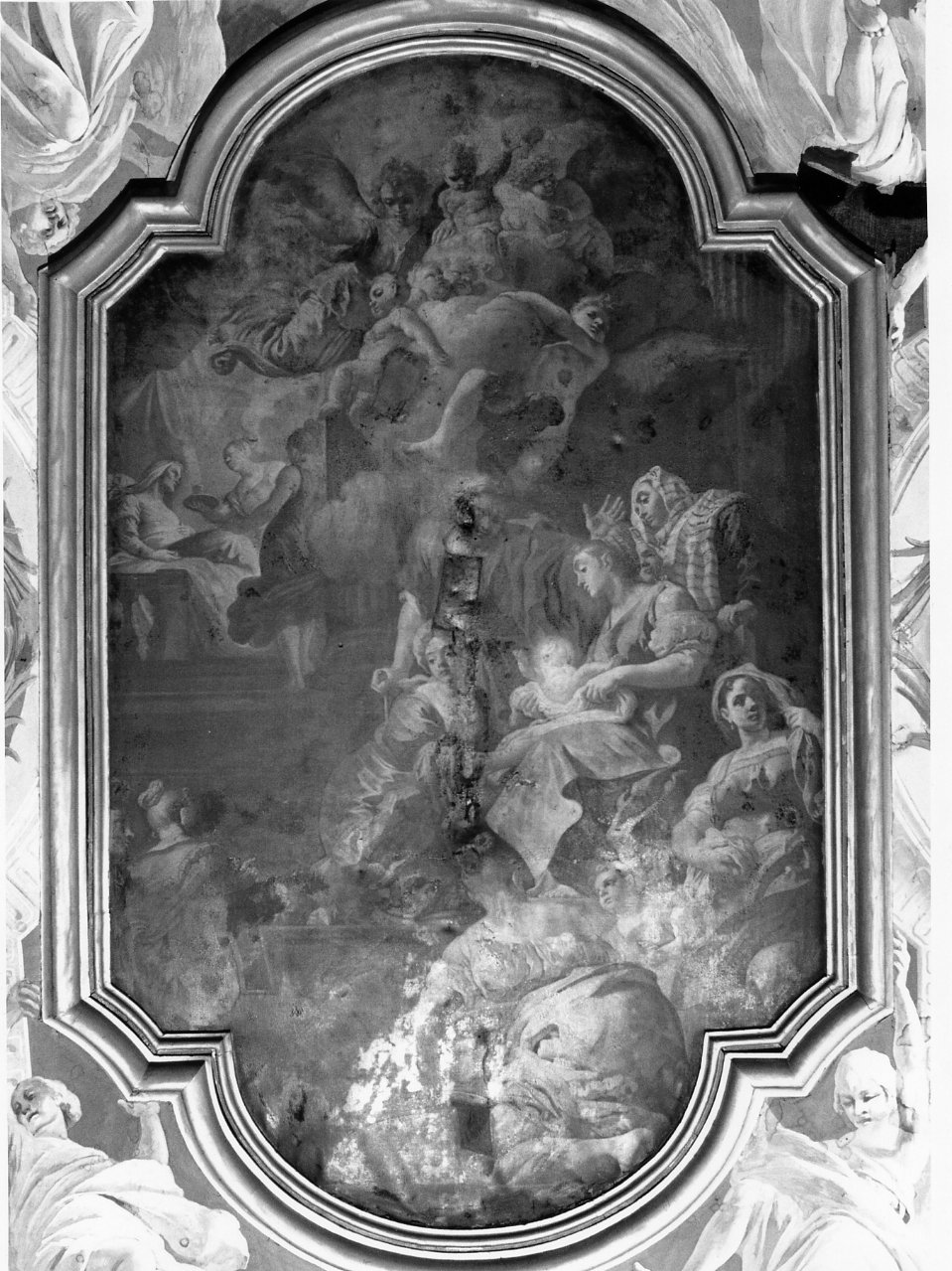 nascita di Maria Vergine (dipinto) di Cestaro Jacopo (metà sec. XVIII)
