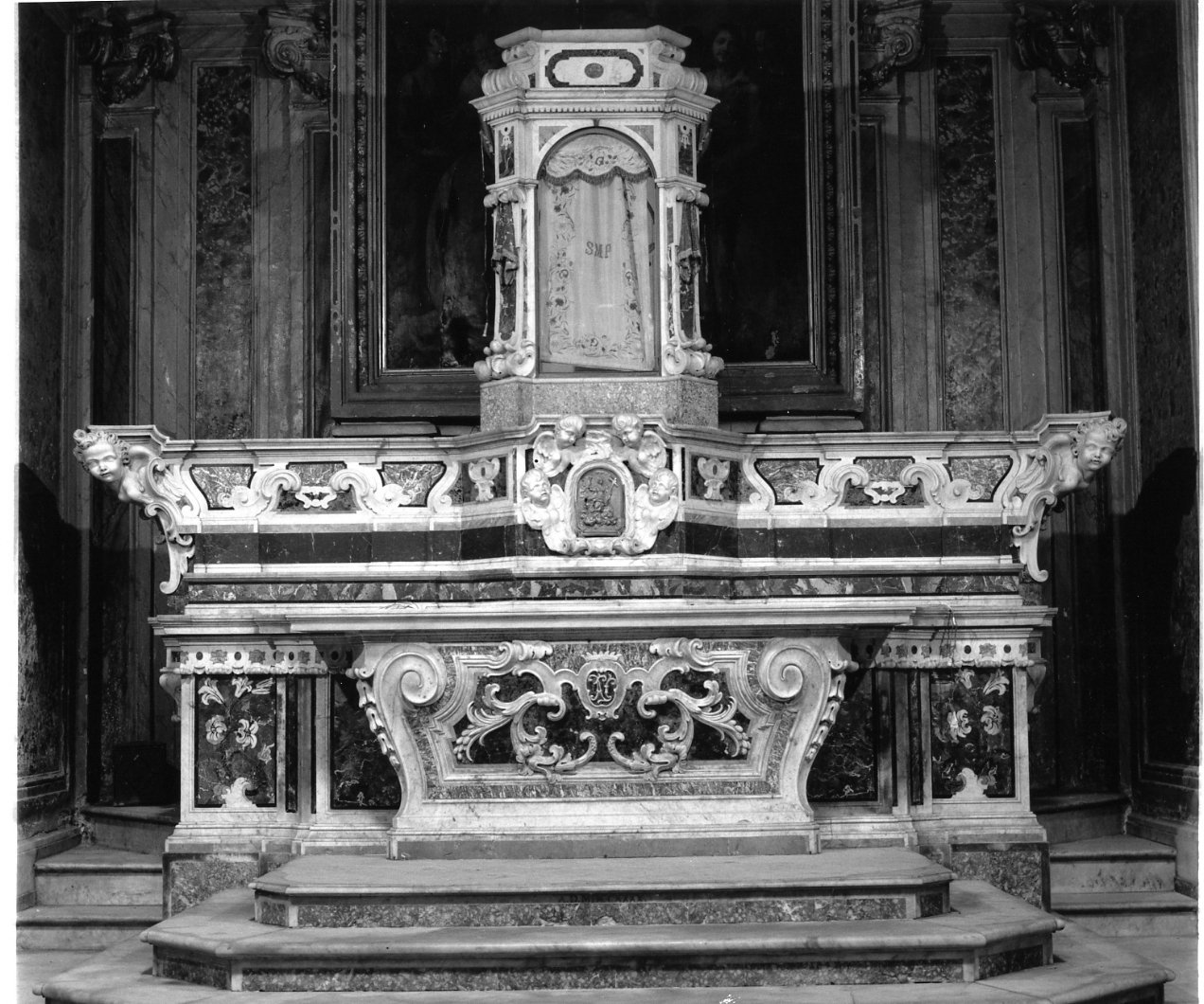 altare - bottega napoletana (metà sec. XVIII)