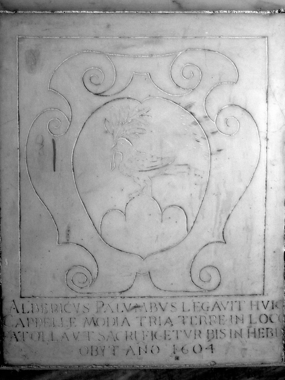 lastra tombale - bottega napoletana (sec. XVII)