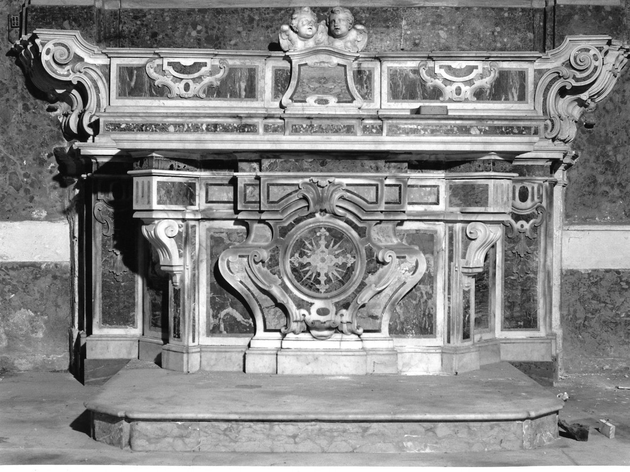 altare - bottega napoletana (metà sec. XVIII)