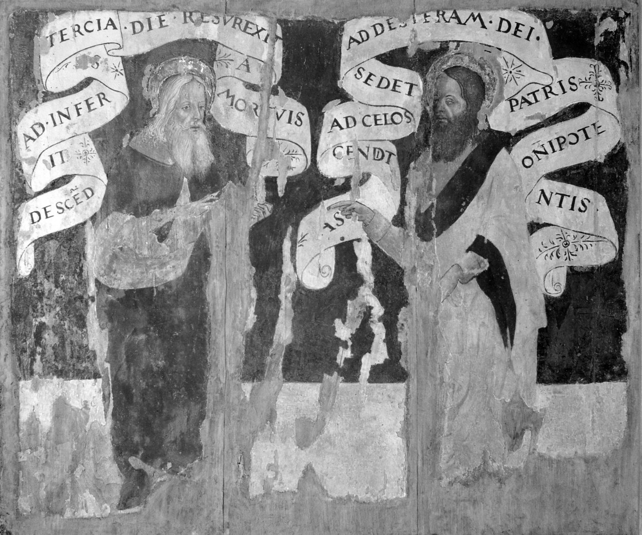 apostoli (dipinto) di Befulco Pietro (bottega), Pagano Francesco (bottega) (ultimo quarto sec. XV)