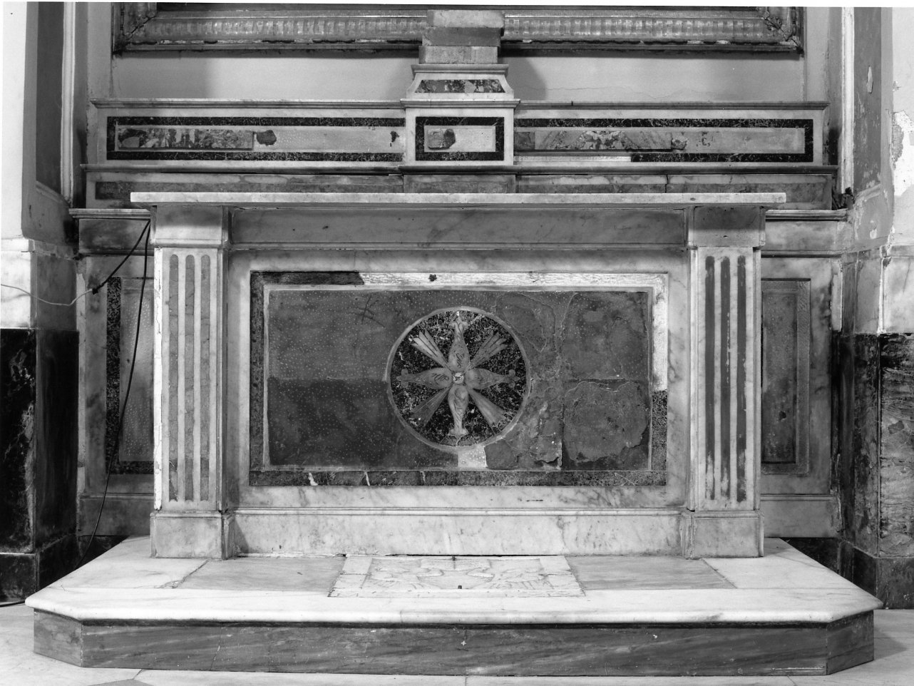 altare - bottega campana (primo quarto sec. XIX)