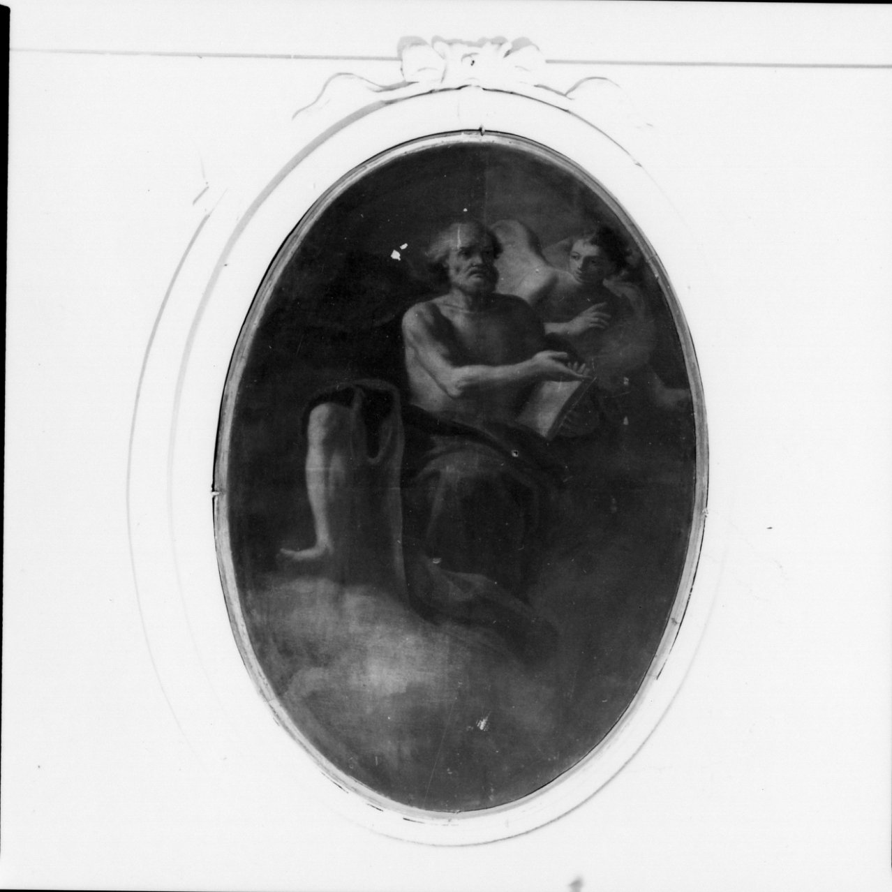 San Matteo Evangelista (dipinto) di Cacciapuoti Nicola (secondo quarto sec. XVIII)