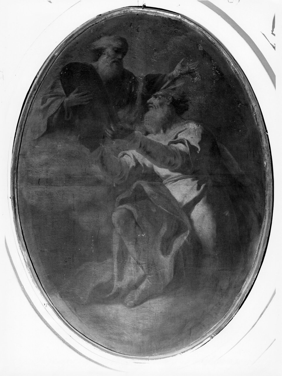 profeta (dipinto) di Cacciapuoti Nicola (secondo quarto sec. XVIII)