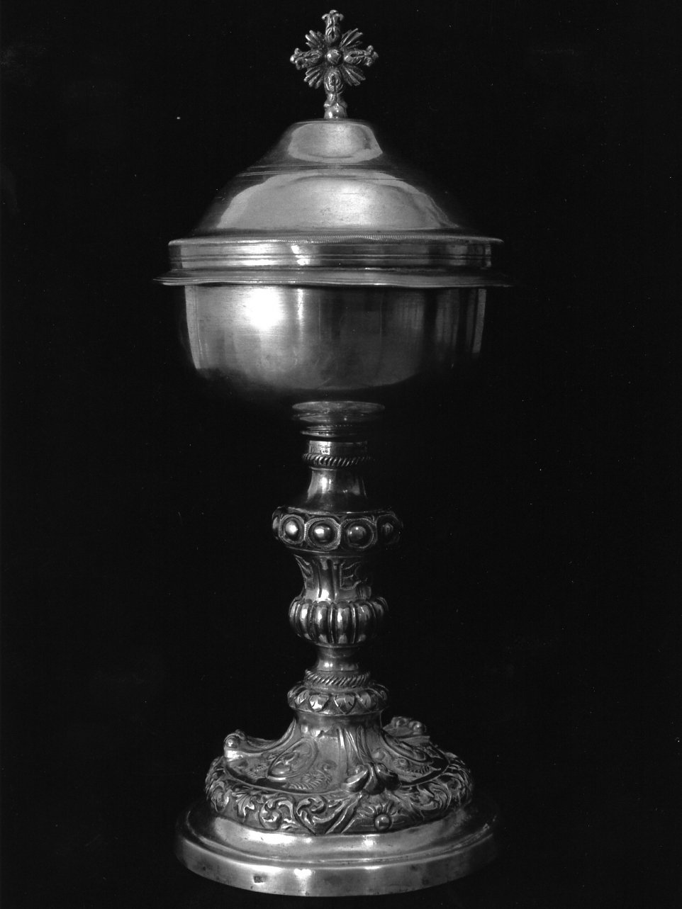 pisside - bottega napoletana (metà sec. XIX)