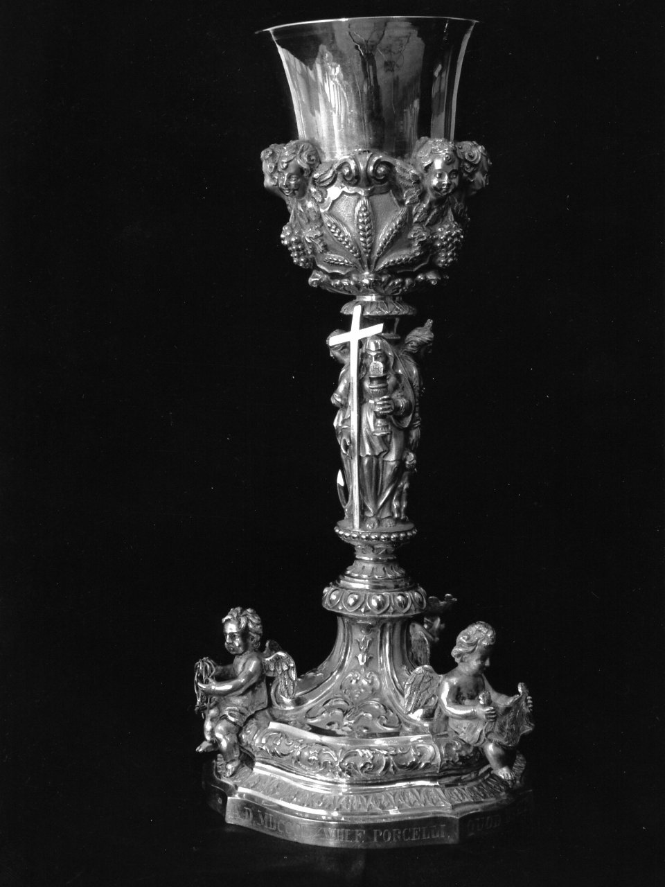 calice - bottega napoletana (sec. XIX)