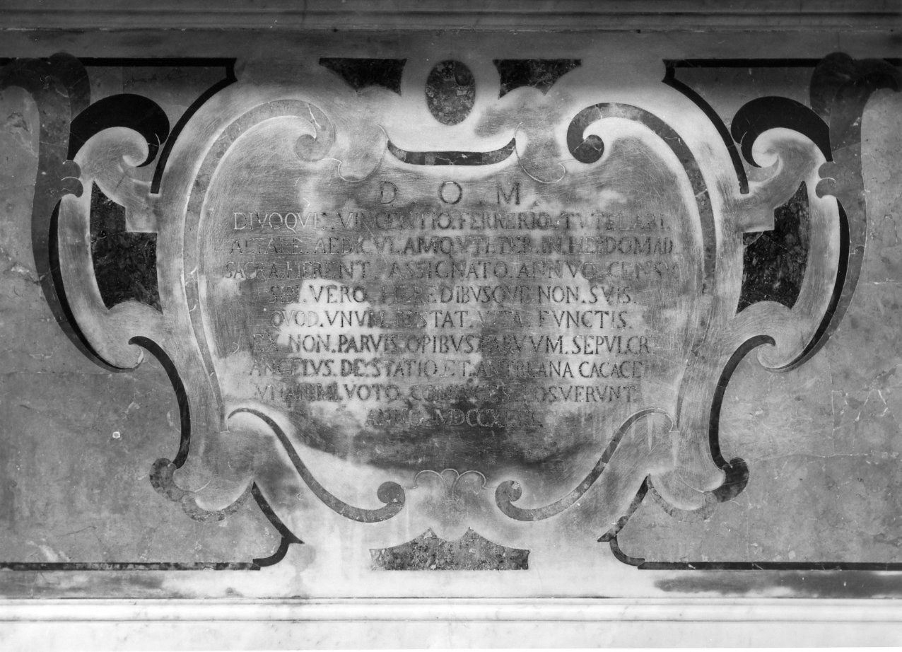 paliotto - bottega napoletana (sec. XVIII)