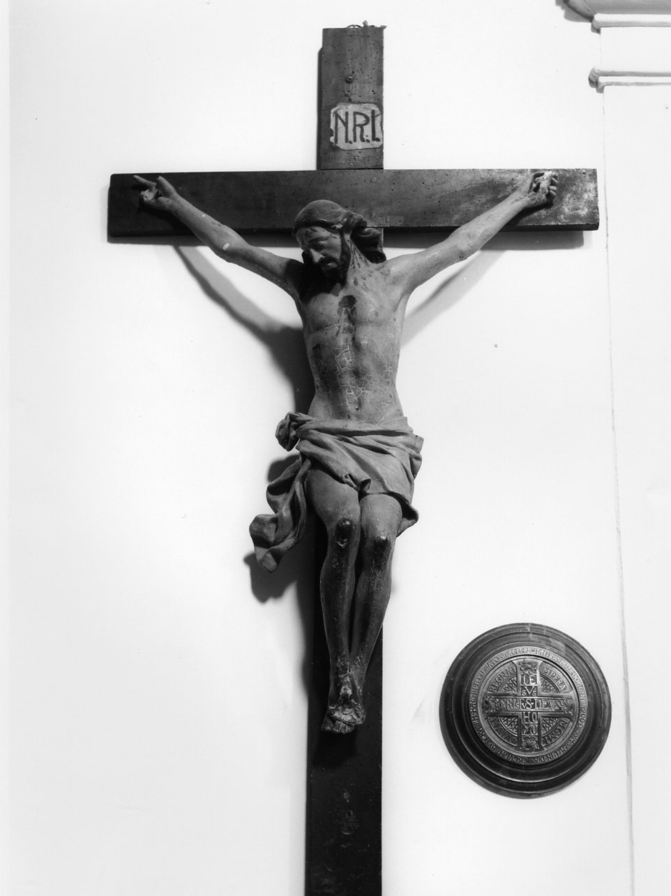 crocifisso - bottega napoletana (prima metà sec. XIX)