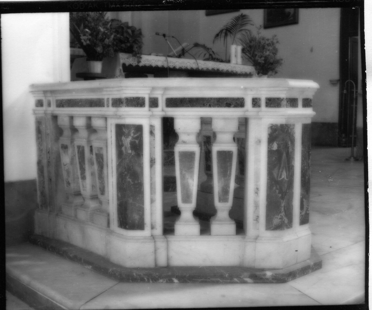 balaustrata - bottega napoletana (ultimo quarto sec. XIX)