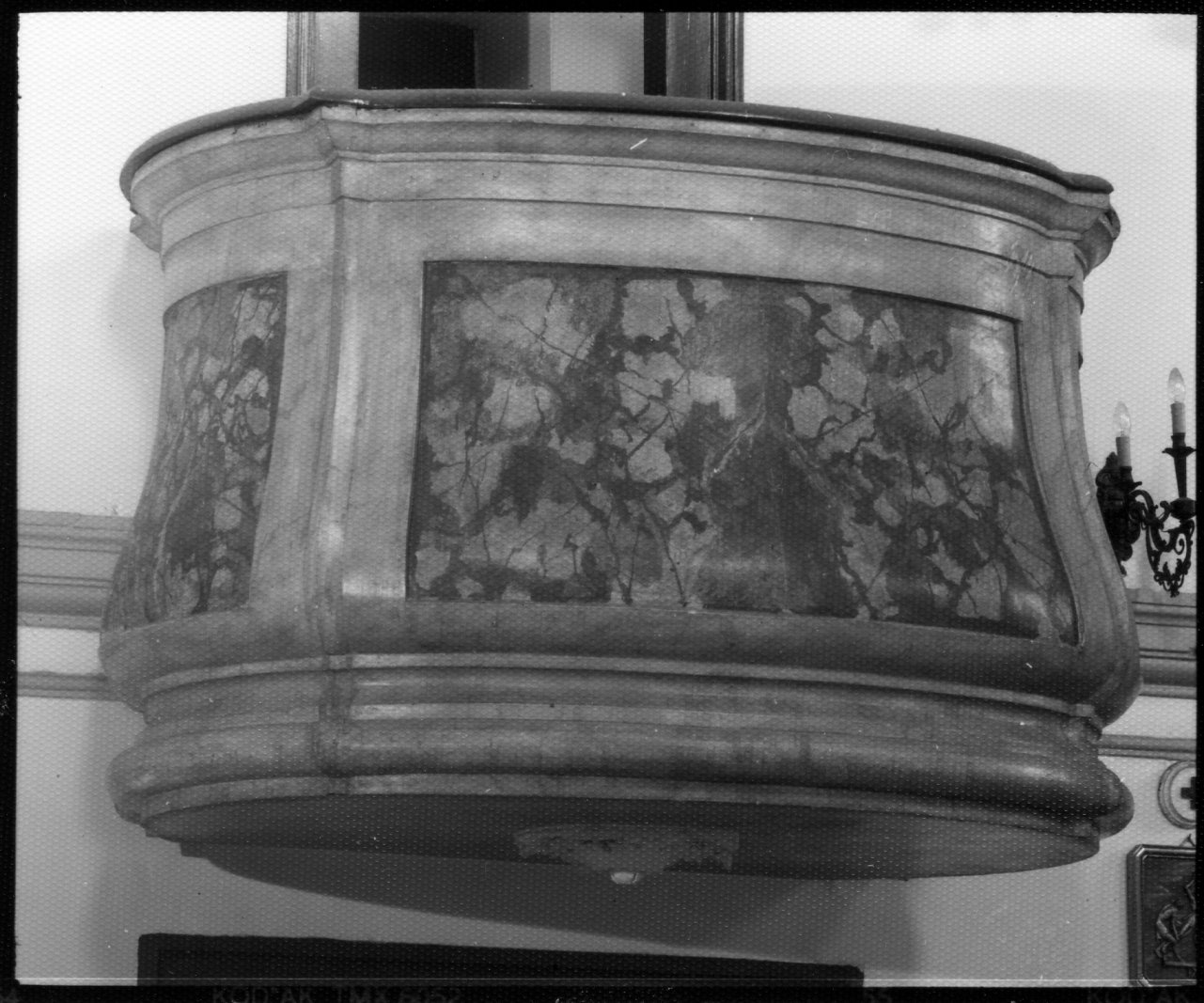 pulpito - bottega napoletana (ultimo quarto sec. XIX)