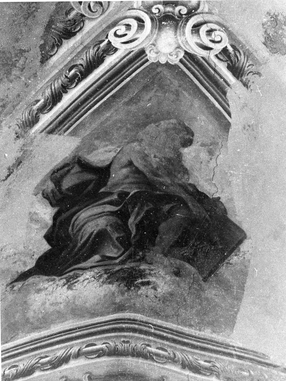 profeta (dipinto, elemento d'insieme) - ambito napoletano (sec. XVII)