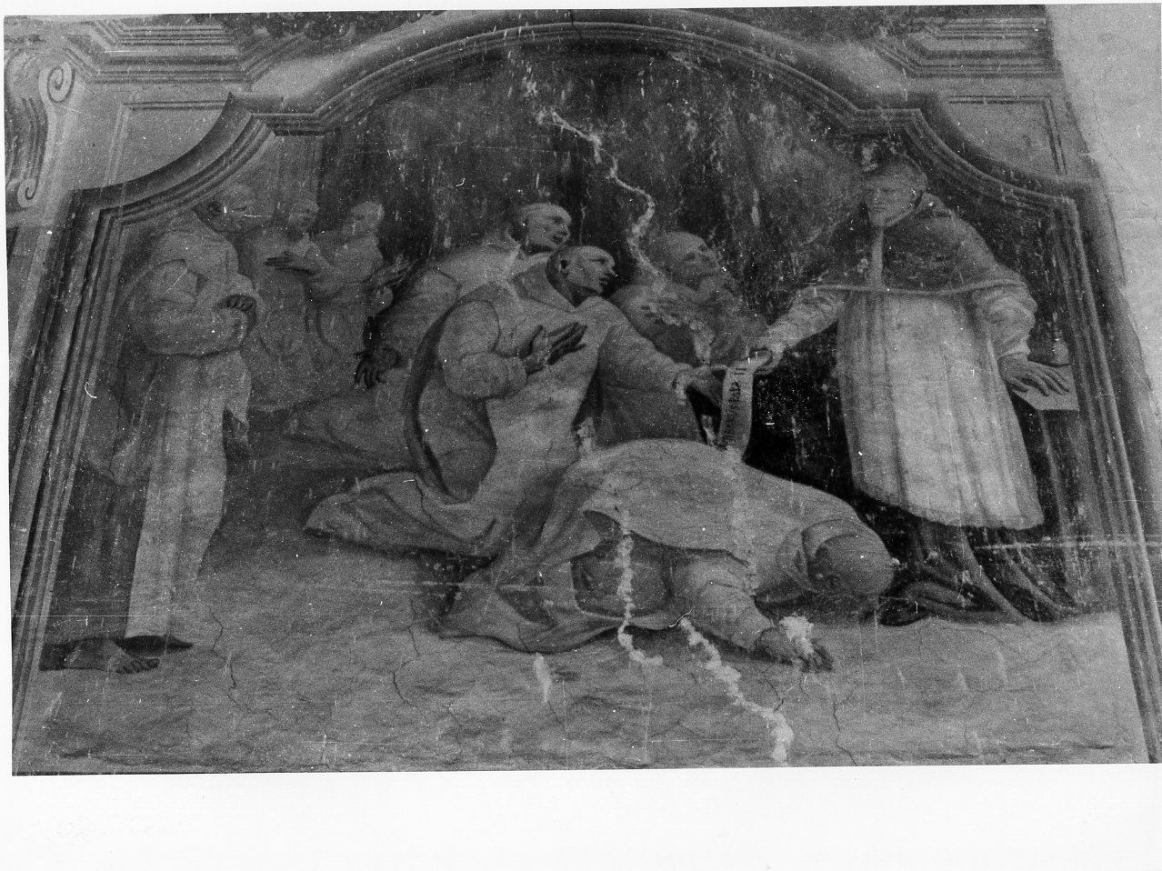 scena biblica (dipinto, elemento d'insieme) - ambito napoletano (sec. XVII)