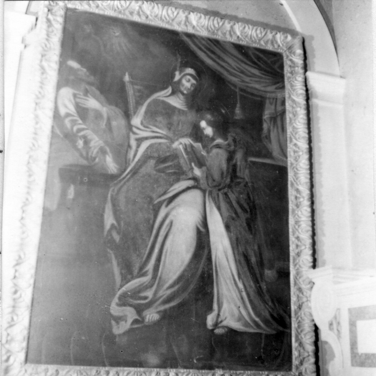 Maria Vergine bambina con Sant'Anna e San Gioacchino (dipinto) - ambito napoletano (seconda metà sec. XVII)