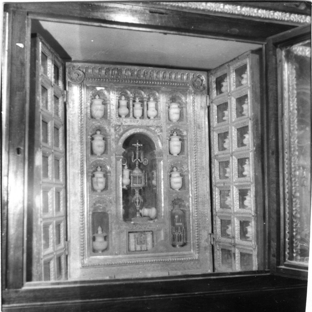 reliquiario - bottega napoletana (prima metà sec. XIX)