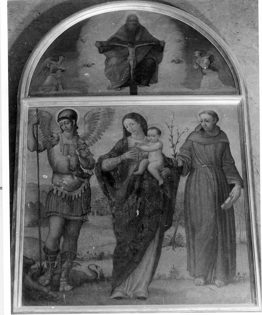 Trinità (dipinto) - ambito napoletano (metà sec. XVI)