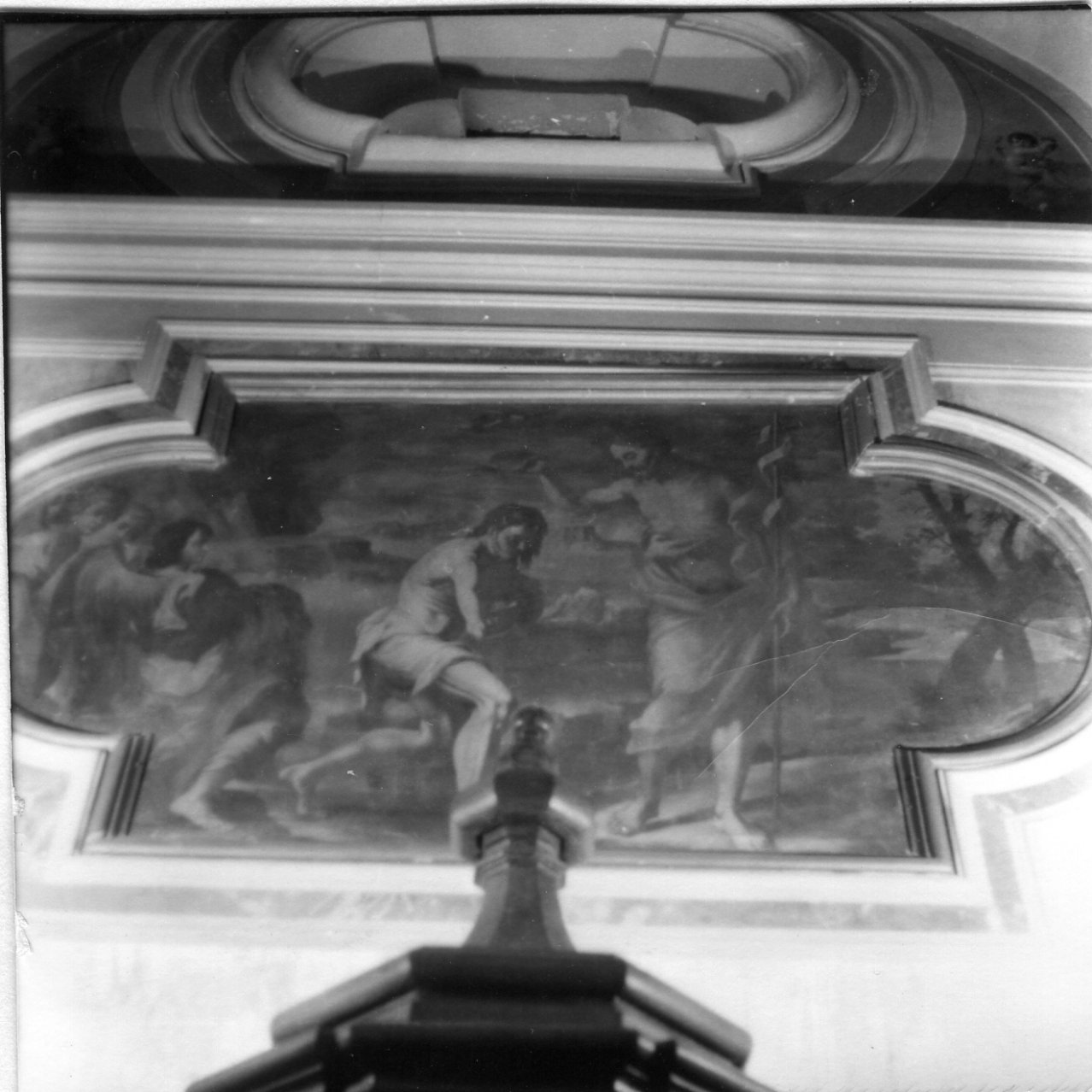 battesimo di Cristo (dipinto) - ambito napoletano (prima metà sec. XVIII)