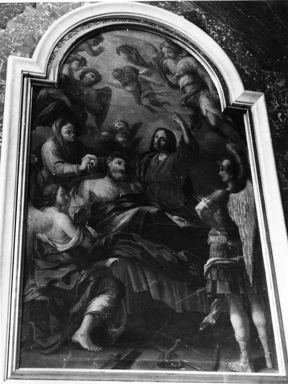 morte di San Giuseppe (dipinto) - ambito napoletano (sec. XVIII)