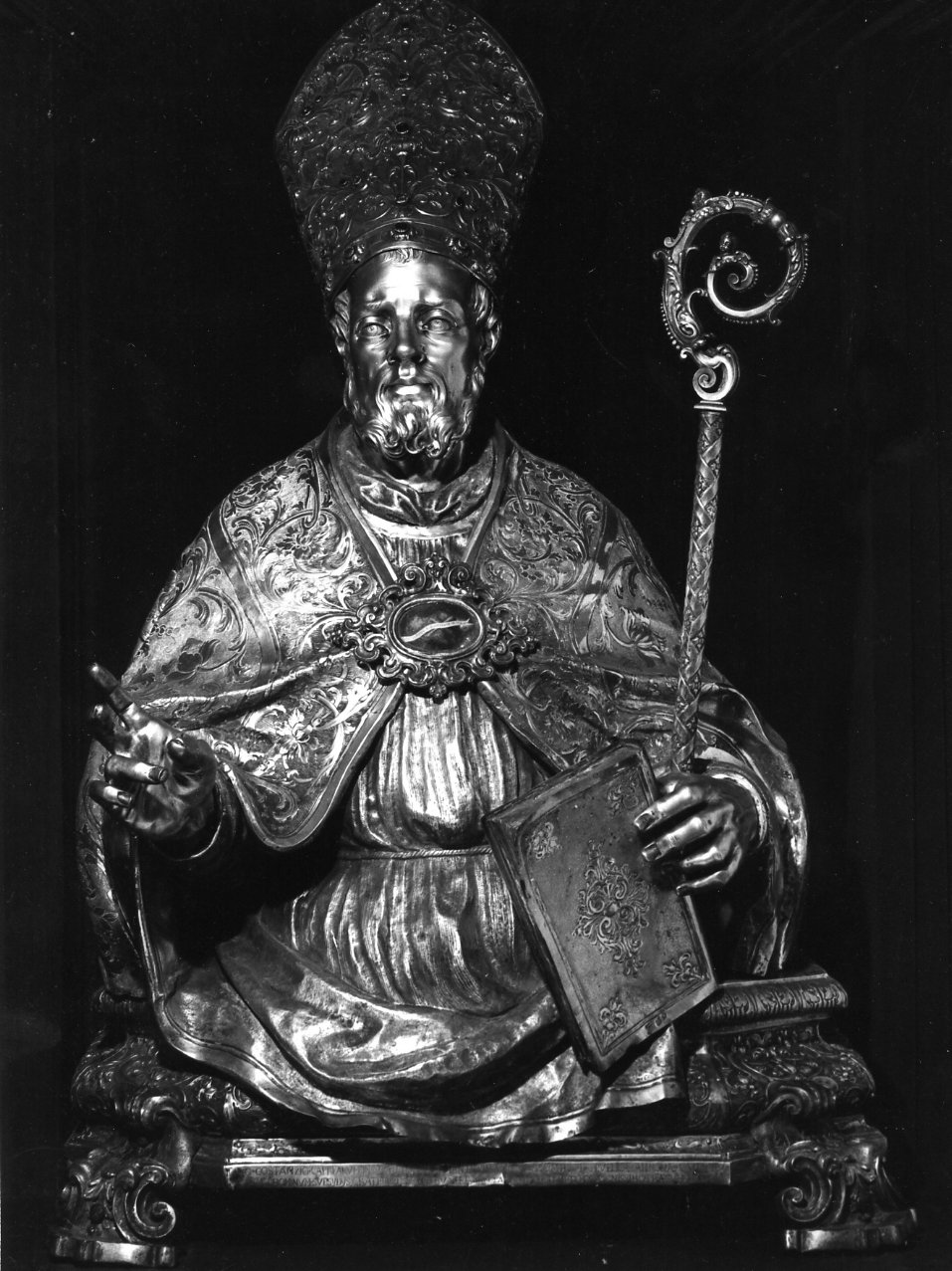 San Costanzo (busto) di De Angelis Nicola (sec. XVIII)