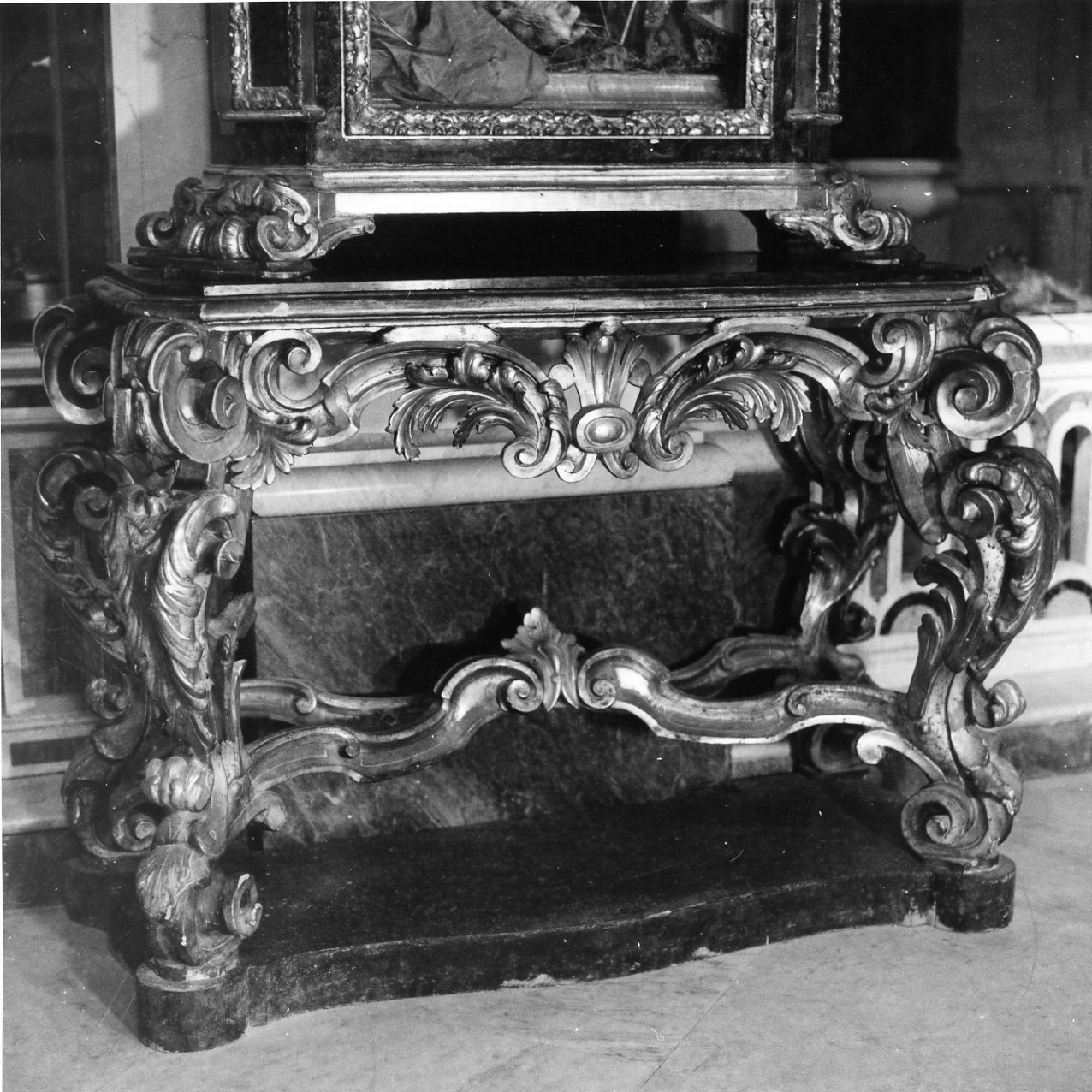 console, serie - bottega napoletana (prima metà sec. XVIII)