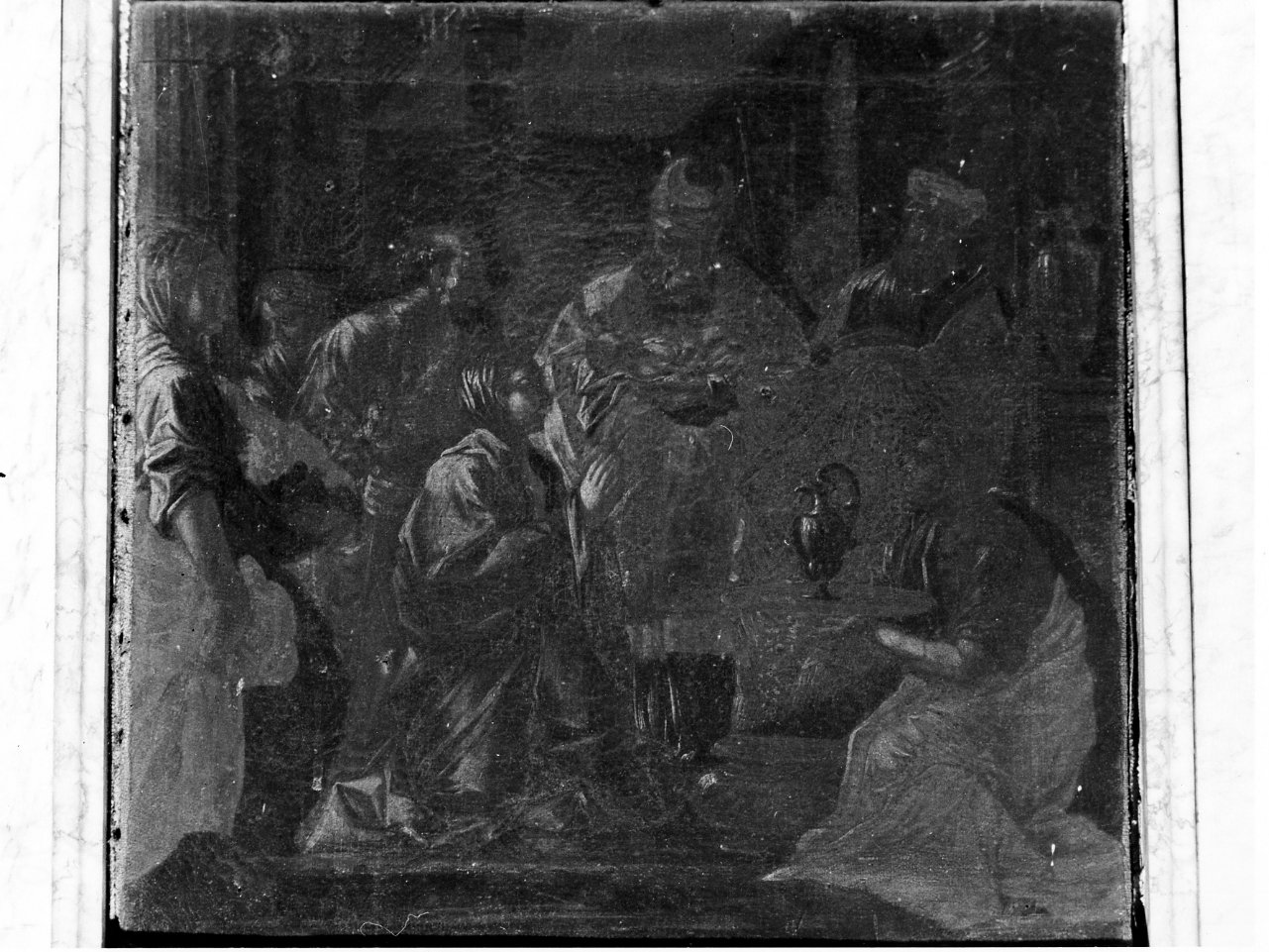 presentazione di Gesù al tempio (dipinto) - ambito napoletano (prima metà sec. XVIII)