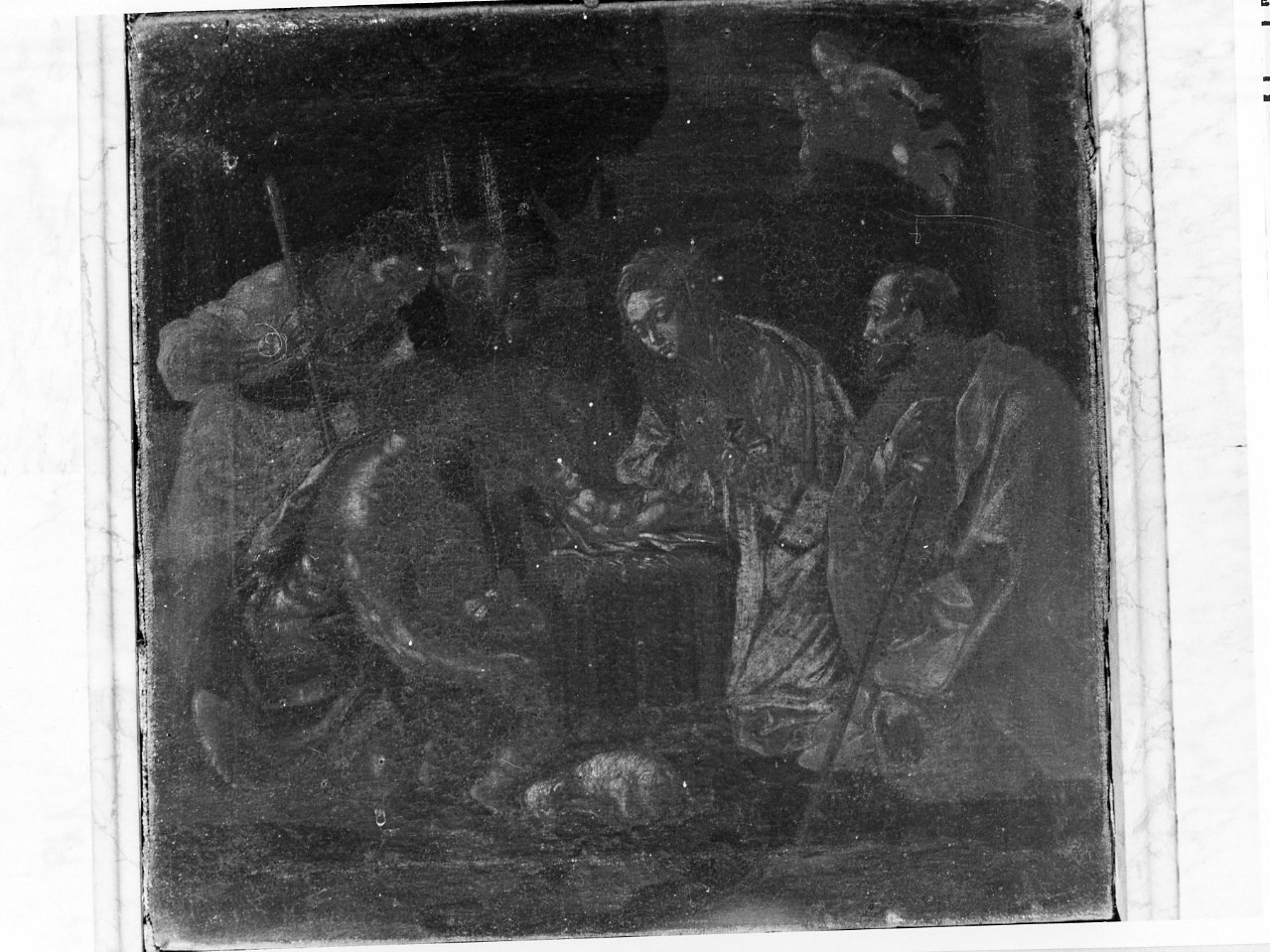 natività di Gesù (dipinto) - ambito napoletano (prima metà sec. XVIII)