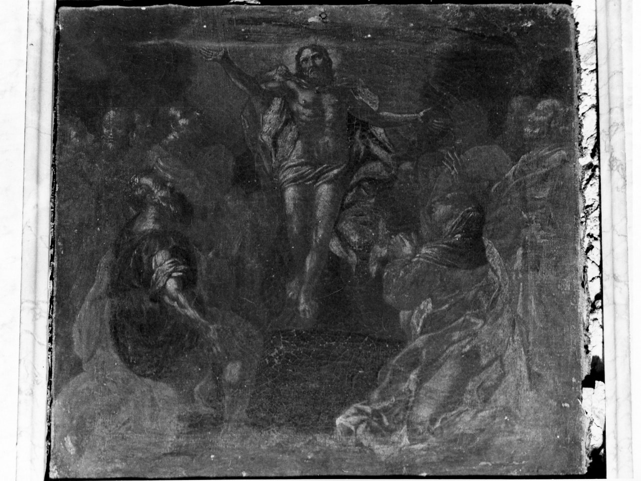 ascensione di Cristo (dipinto) - ambito napoletano (prima metà sec. XVIII)