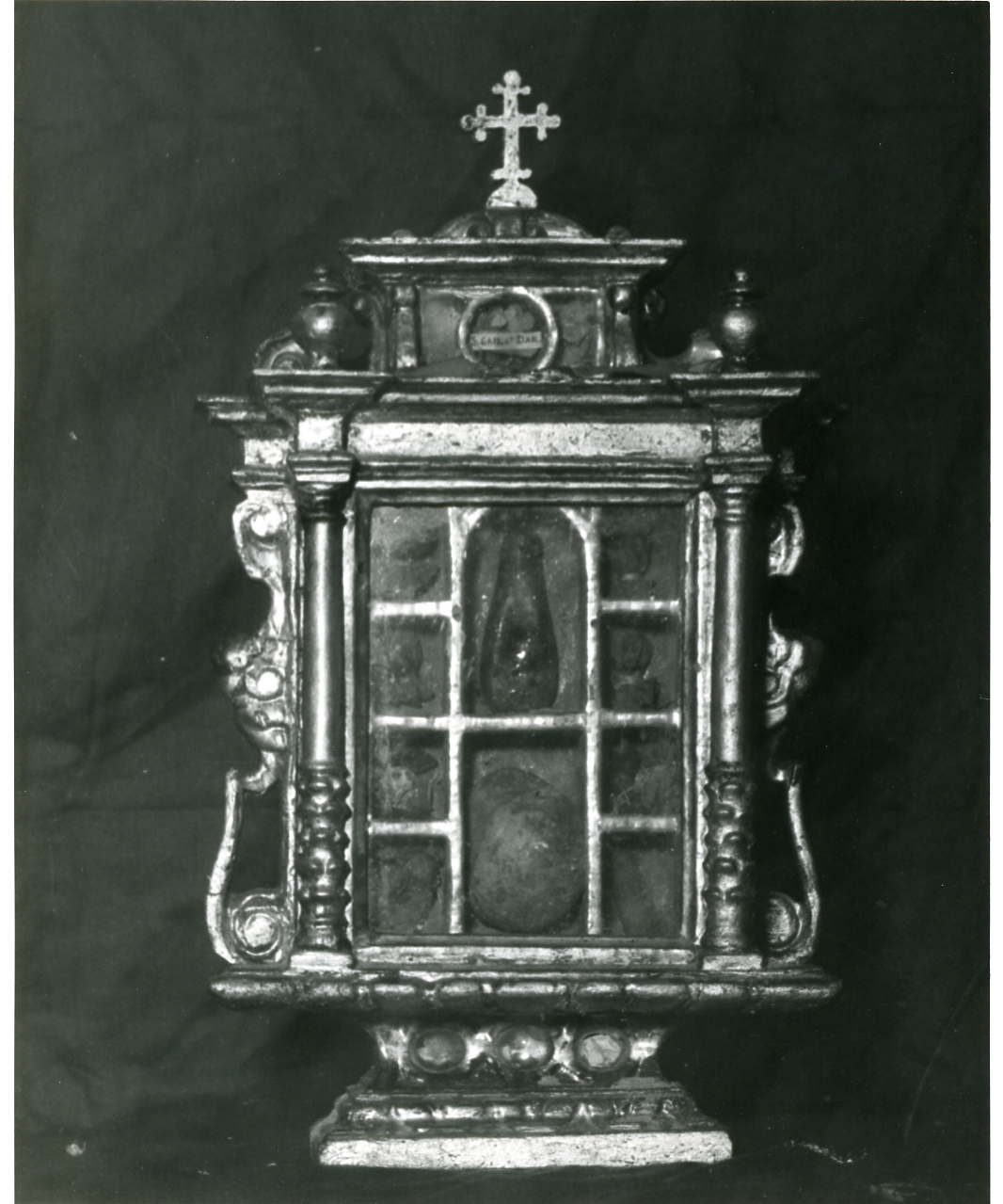 reliquiario, serie - bottega napoletana (prima metà sec. XVII)