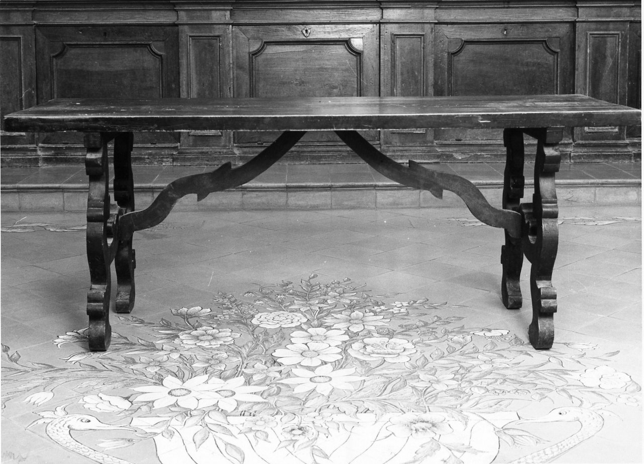 tavolo - bottega napoletana (metà sec. XIX)