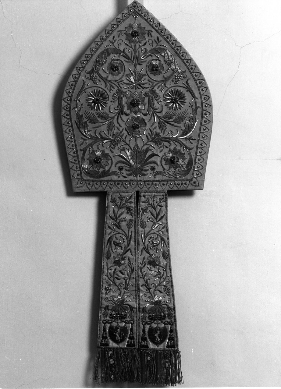 mitria - manifattura napoletana (metà sec. XIX)