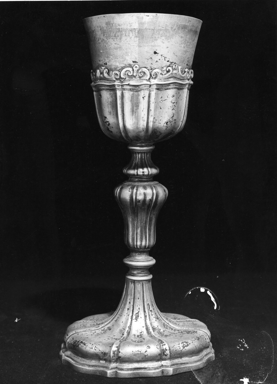 calice, serie - bottega napoletana (inizio sec. XVIII)