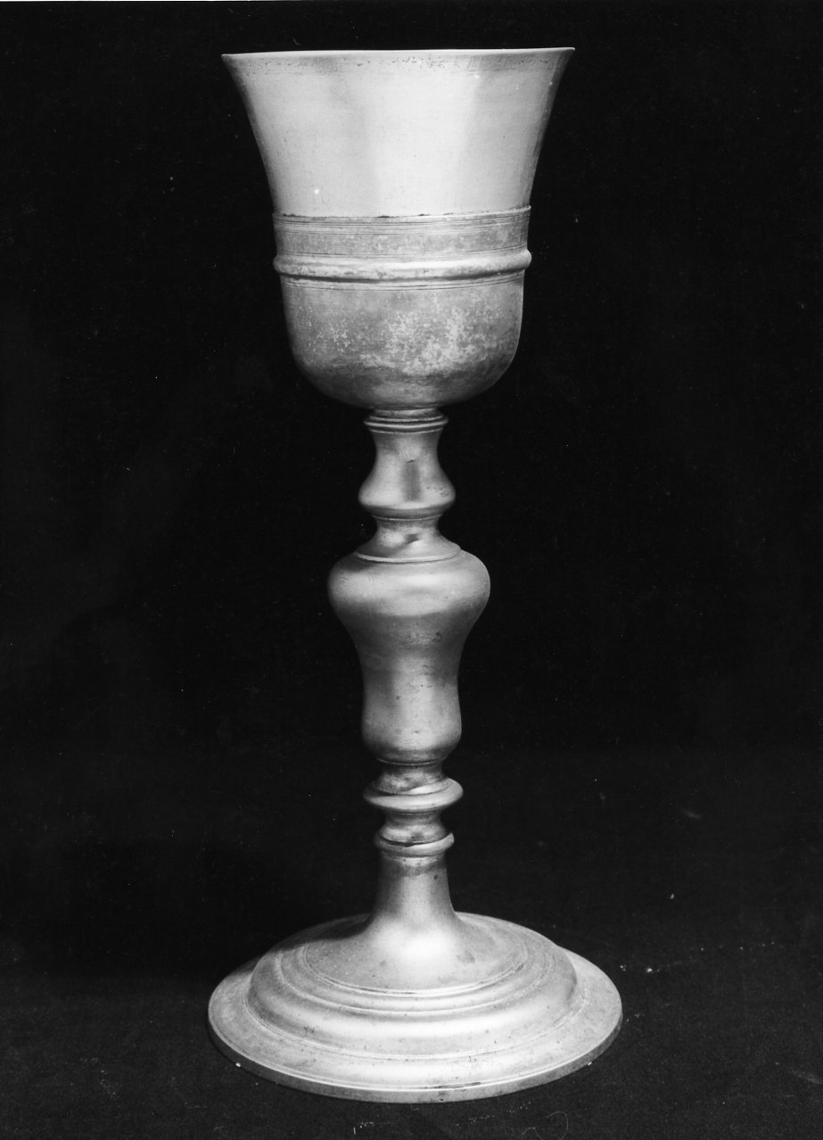 calice, serie - bottega napoletana (prima metà sec. XVIII)